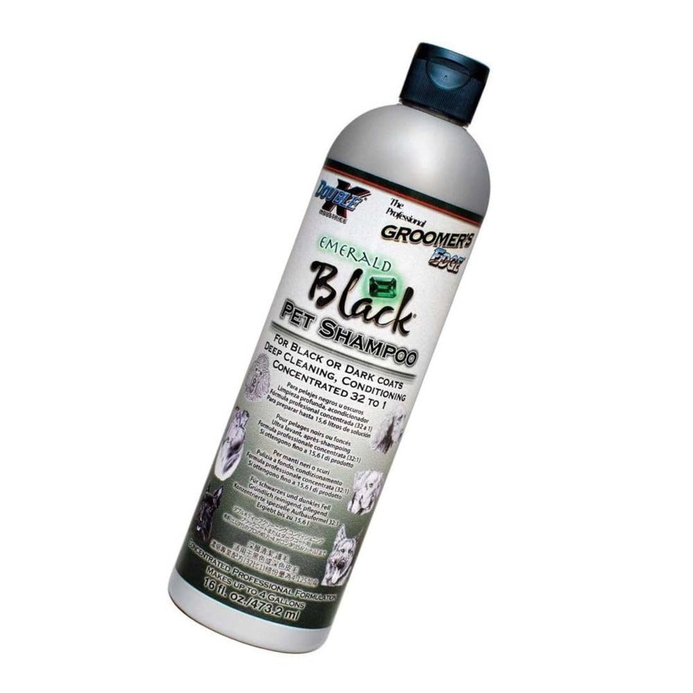Groomers Edge Emerald Black pelaje negro con brillo y manejabilidad