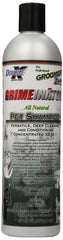 Groomer's Edge Grimeinator, botella de shampoo concentrado de 16 onzas para limpieza profunda.