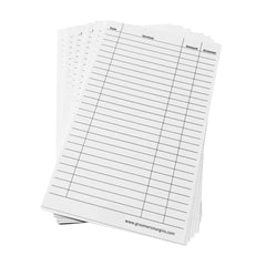 Groomers Margins tarjetas-cliente-perros-5x8-espesor-extra mayor durabilidad para uso diario