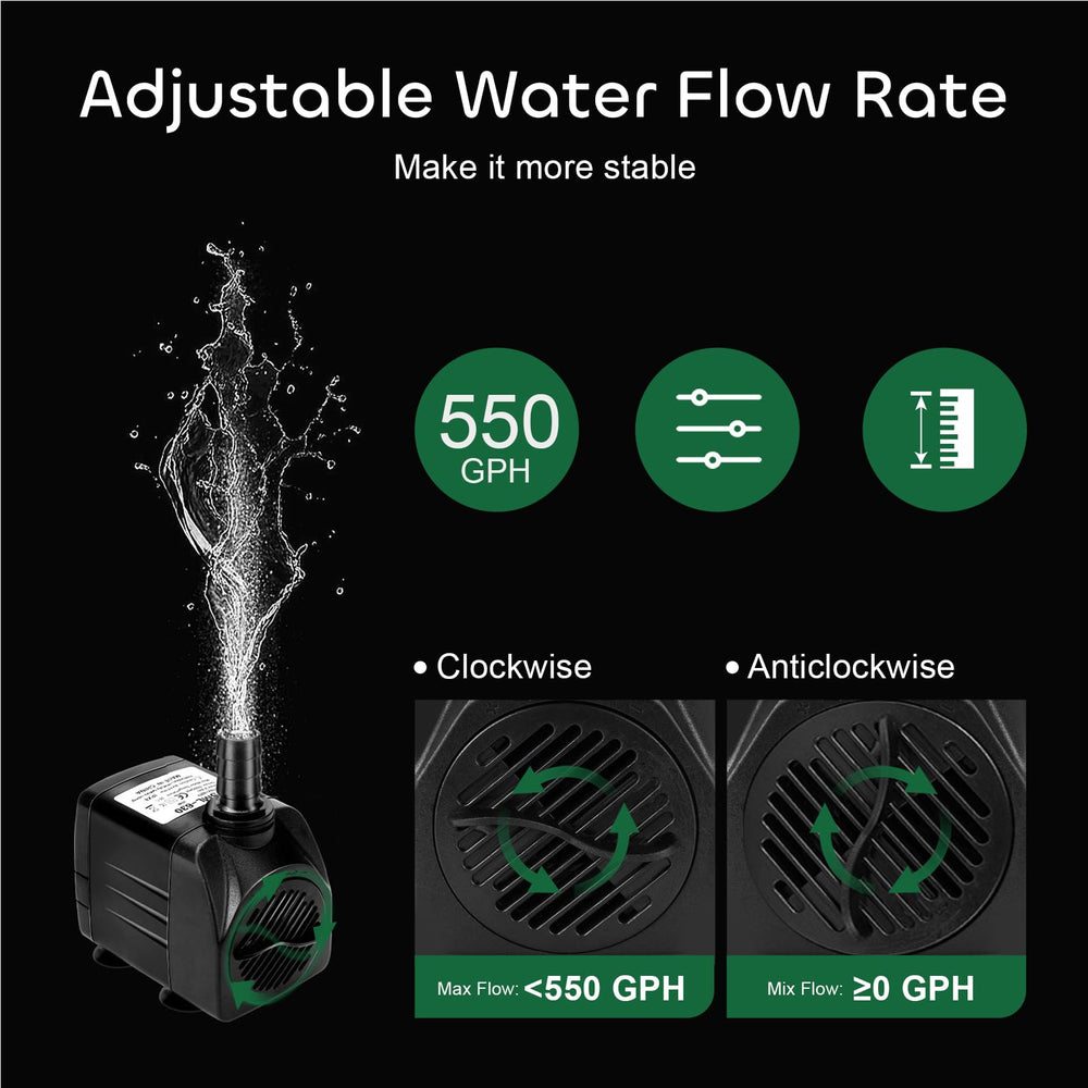 Aplicación hidropónica con bomba Growneer para riego eficiente.