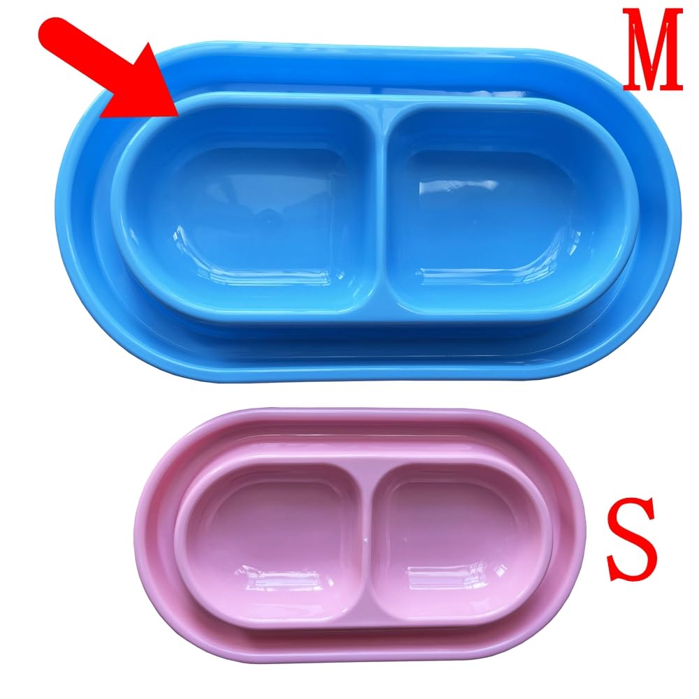 GRPET capacidad de 32 oz para comida y agua en un solo recipiente.