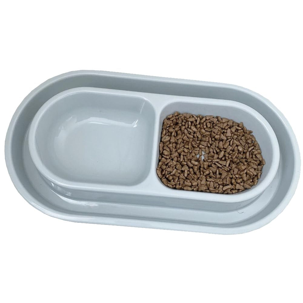 GRPET cuenco estable al piso para evitar derrames durante la comida.