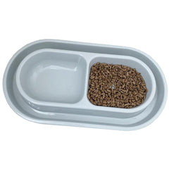 GRPET cuenco estable al piso para evitar derrames durante la comida.