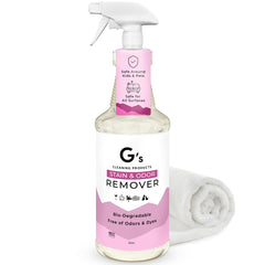 G's Cleaning: botella rociadora biodegradable para manchas y olores del hogar.