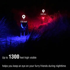 Collar GS GLOWSEEN con iluminación nocturna de alta visibilidad