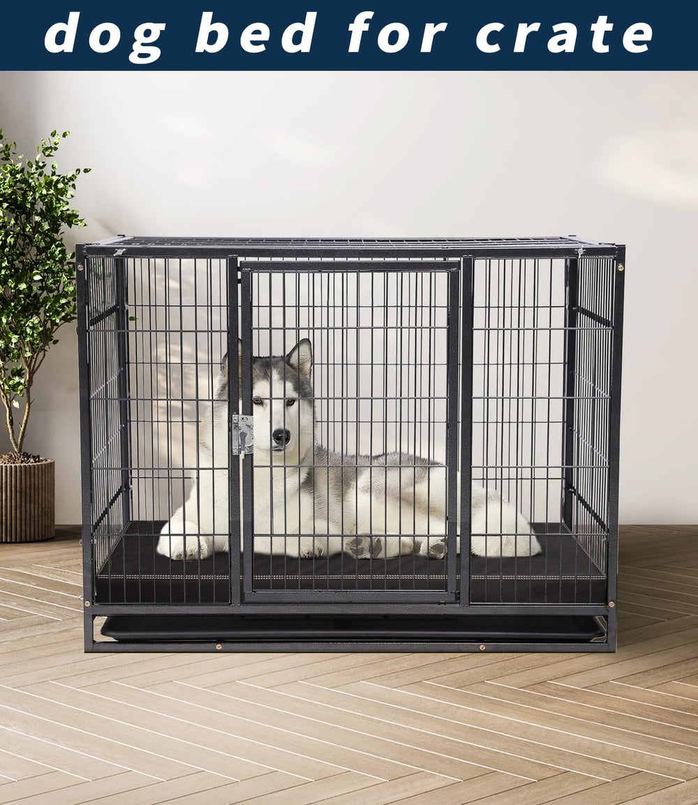GUANGDEEN cama para perros: base-antideslizante mantiene la cama estable.