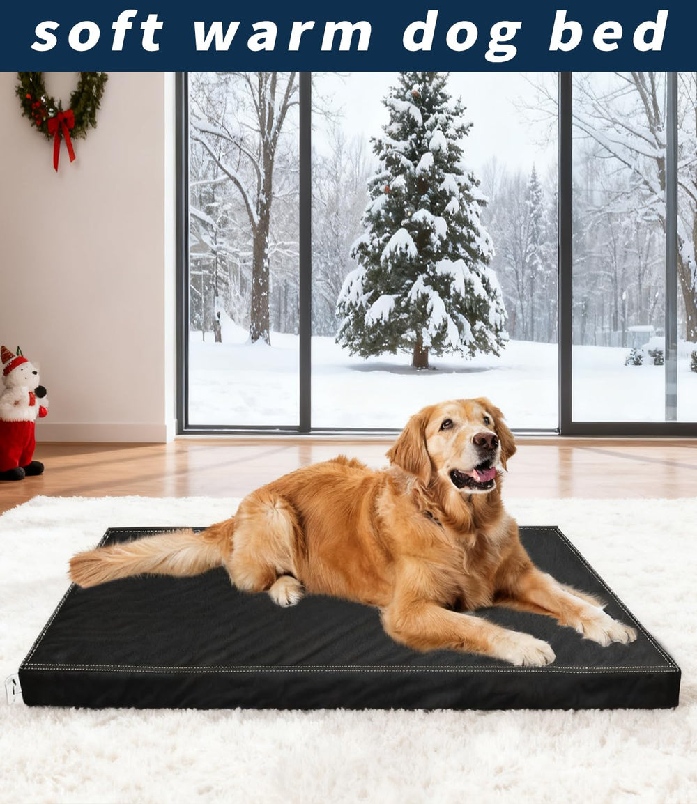 GUANGDEEN cama para perros: hasta-90-libras-duradera para mascotas grandes.