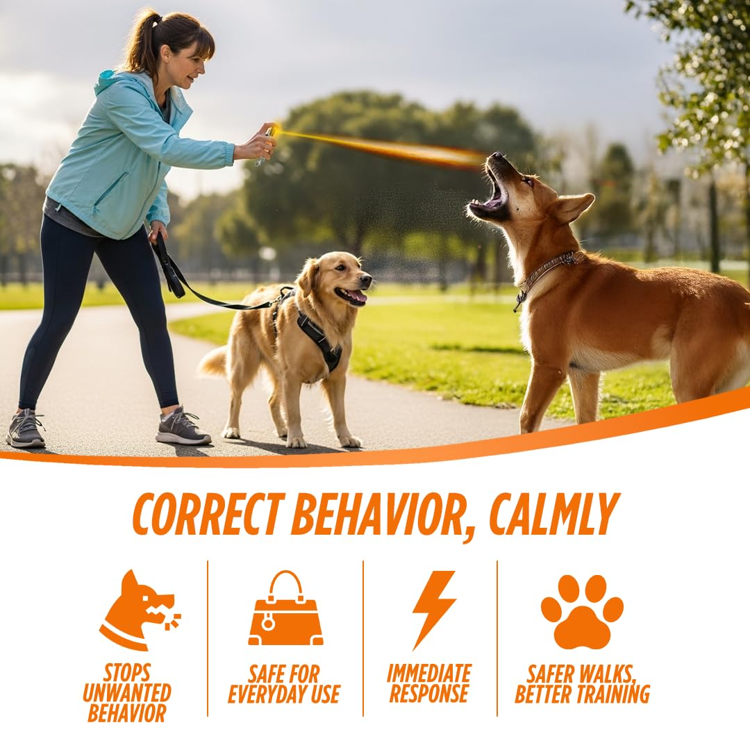 Guard Dog Security Citronella Spray con alcance de 16-20 pies