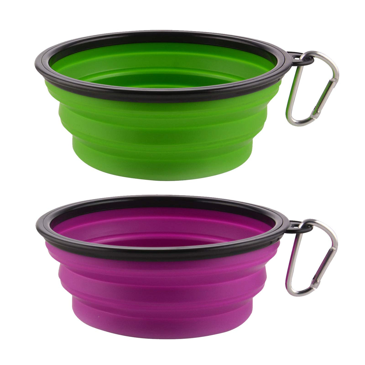 Guardians cuenco colapsable para perro morado, ideal para viajar con mascotas