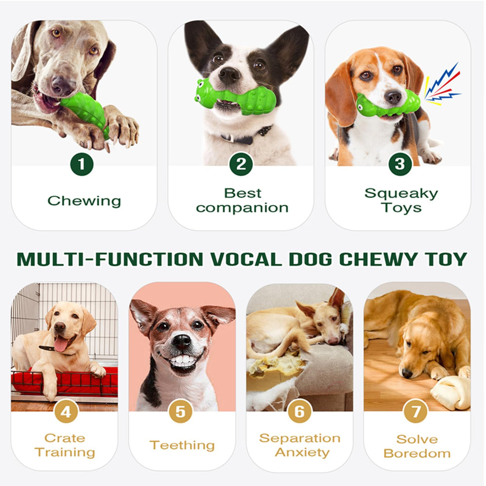 Guíasipule juguete resistente para limpieza dental en perros