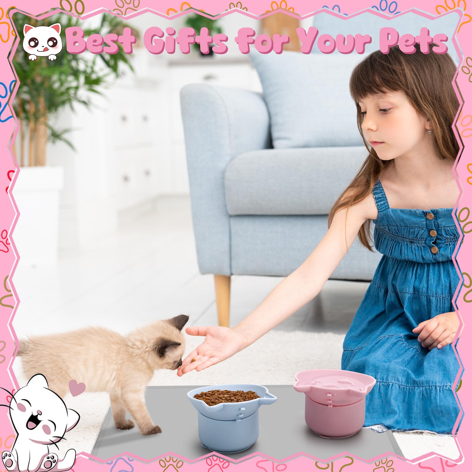 Guiqulai opción regalo para dueños de gatos, estilo y funcionalidad en un solo kit.
