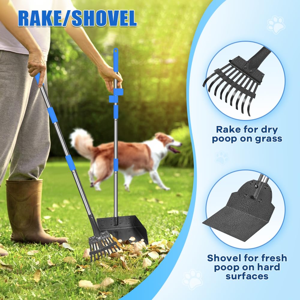 GUOOUG diseño robusto para recoger desechos de múltiples perros.