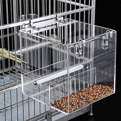 GURECOD comedero automatico tamano pequeno para aves pequenas como canarios