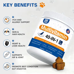 GuruAmi omega-3 de hígado de bacalao para pelaje suave y piel saludable.