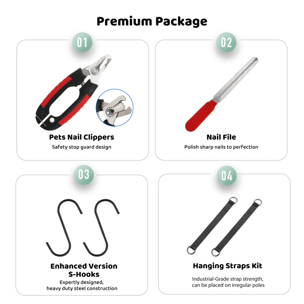 Kit de Guzekier para aseo: corta uñas y lima seguras.