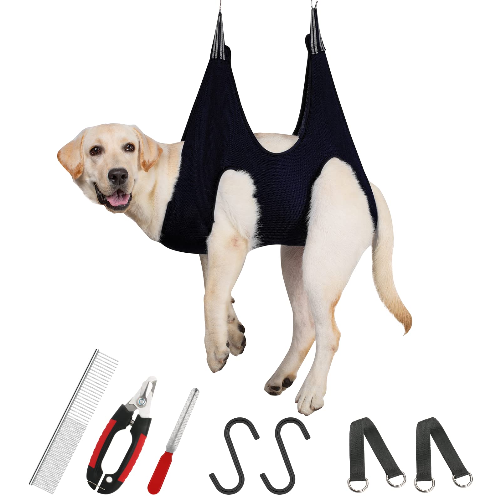 Guzekier hamaca grooming corta uñas, seguridad para el cuidado de tu perro