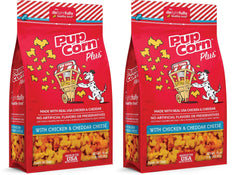 GWSGY PupCorn Plus con pollo y queso cheddar, ideal para entrenamiento y snack diario.
