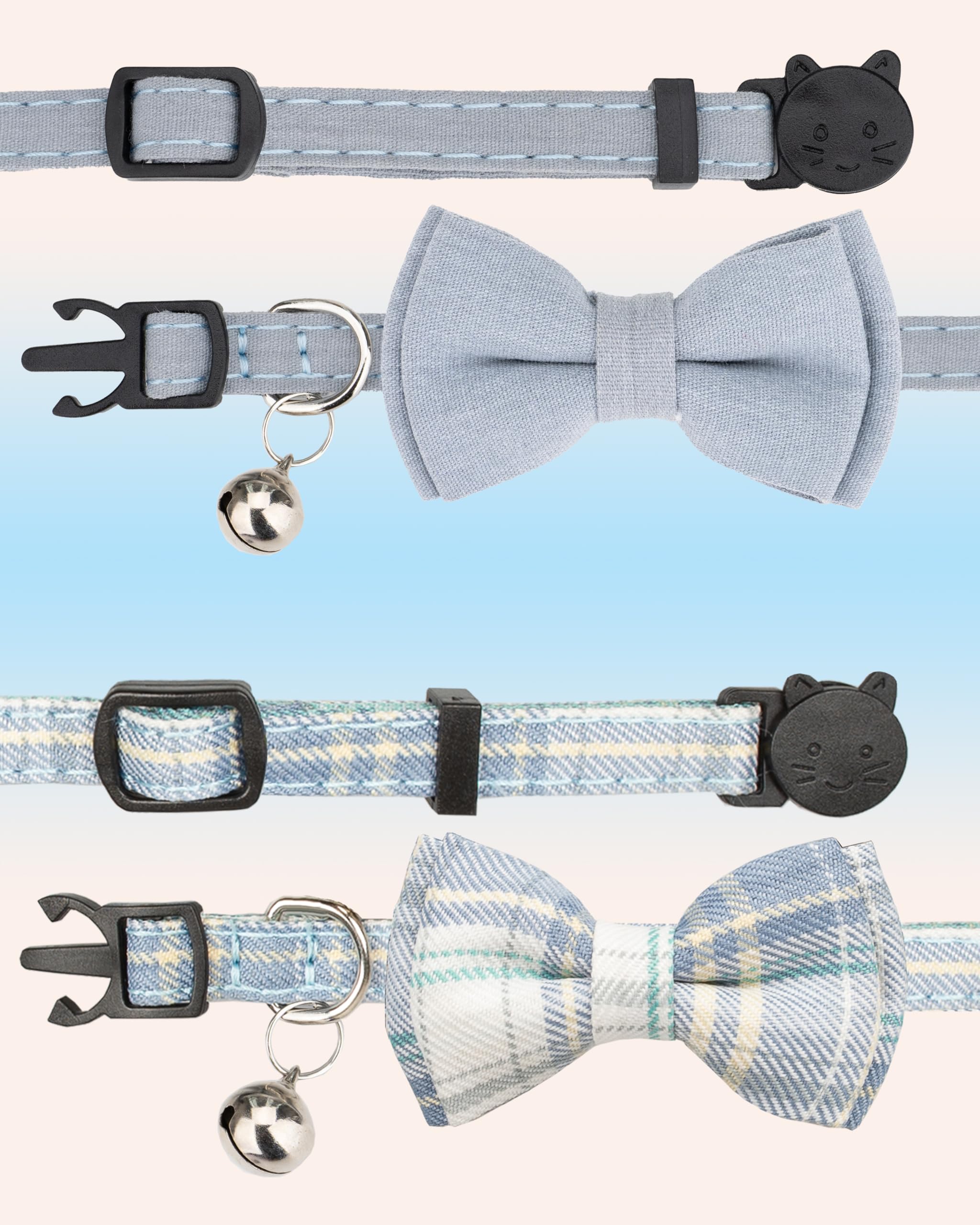 Gyapet collar ajustable de 7–11 pulgadas, talla personalizada.
