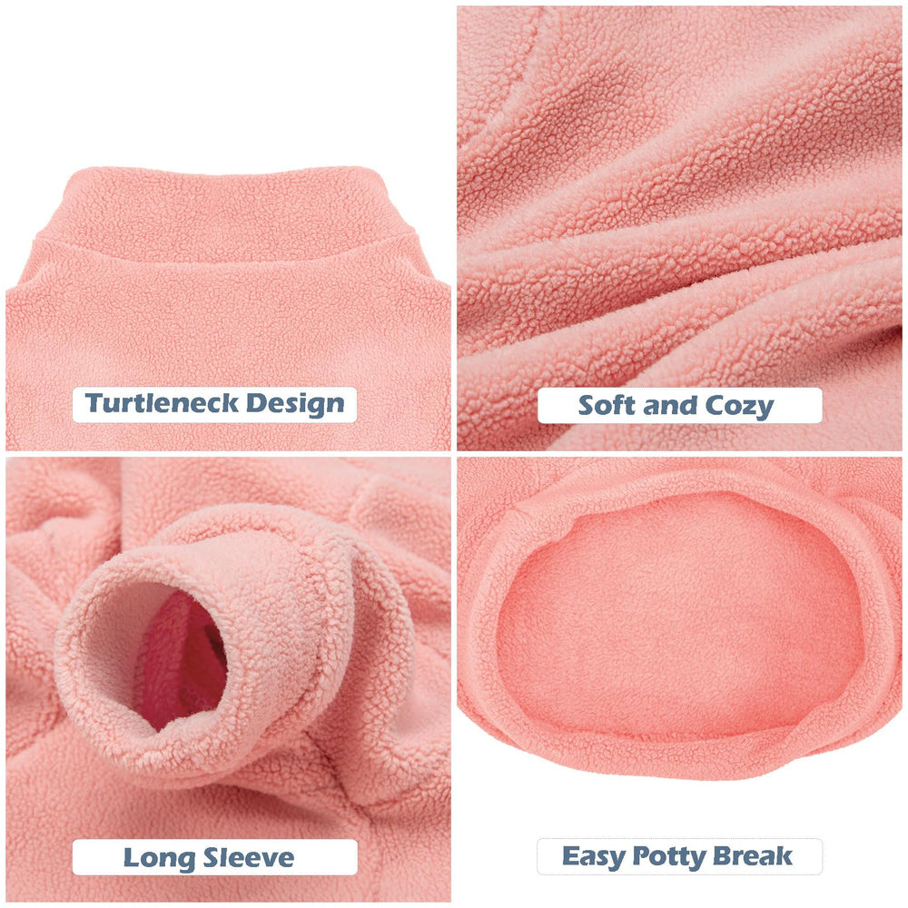 GYALAPERI sudadera con cuello alto, fácil de vestir para razas pequeñas.