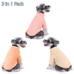 GYALAPERI sudadera en durazno para perro, añade calidez y comodidad en salidas.