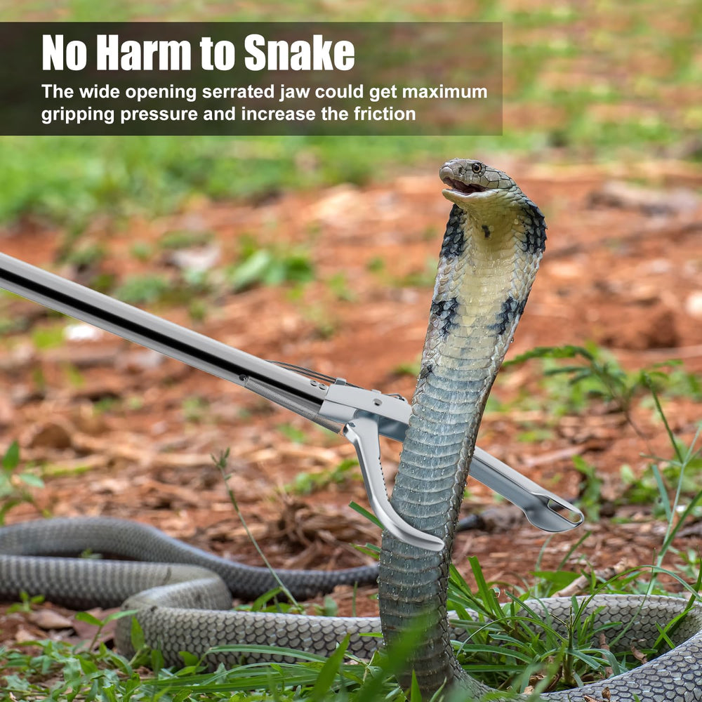 Uso en camping y hogar para manipular reptiles con seguridad gracias a GYORGKSHI.