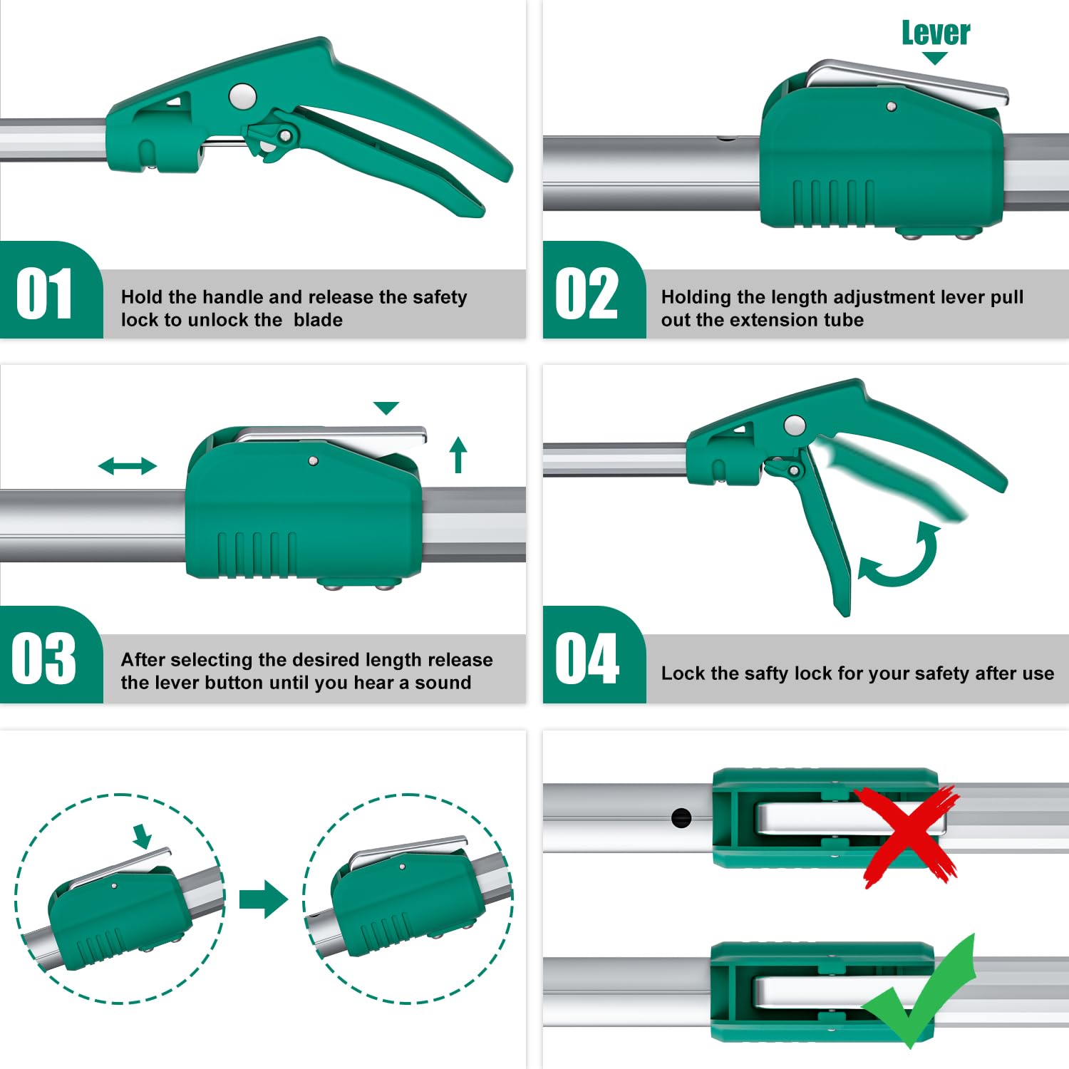 GYORGKSHI uso multifuncional para acampar y mover reptiles con seguridad.