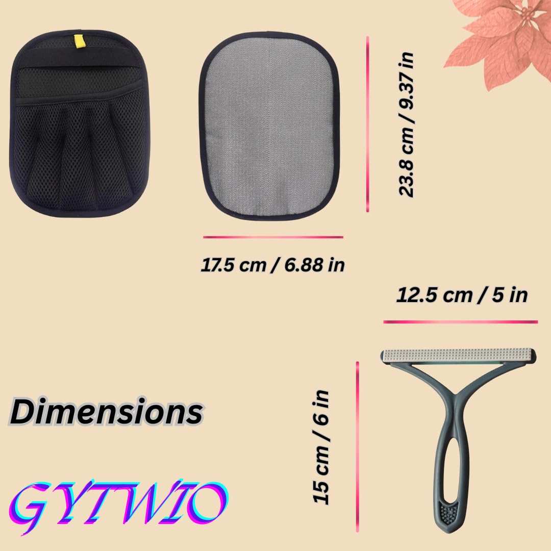 Gytwio Raspador incluido para eliminar pelos incrustados
