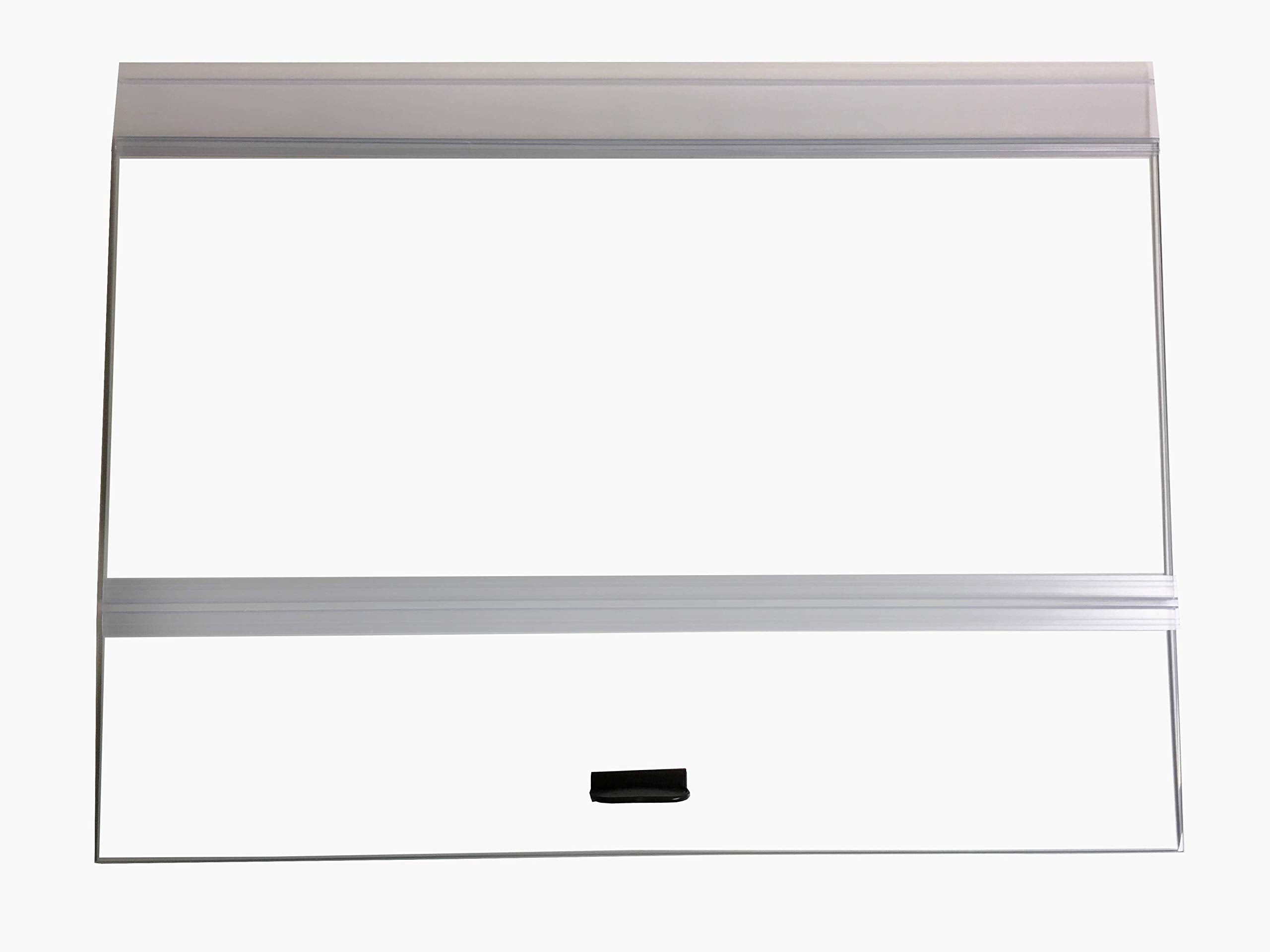 Cubierta de vidrio H2PRO, vista de la banda posterior, se puede recortar para filtro o tuberías