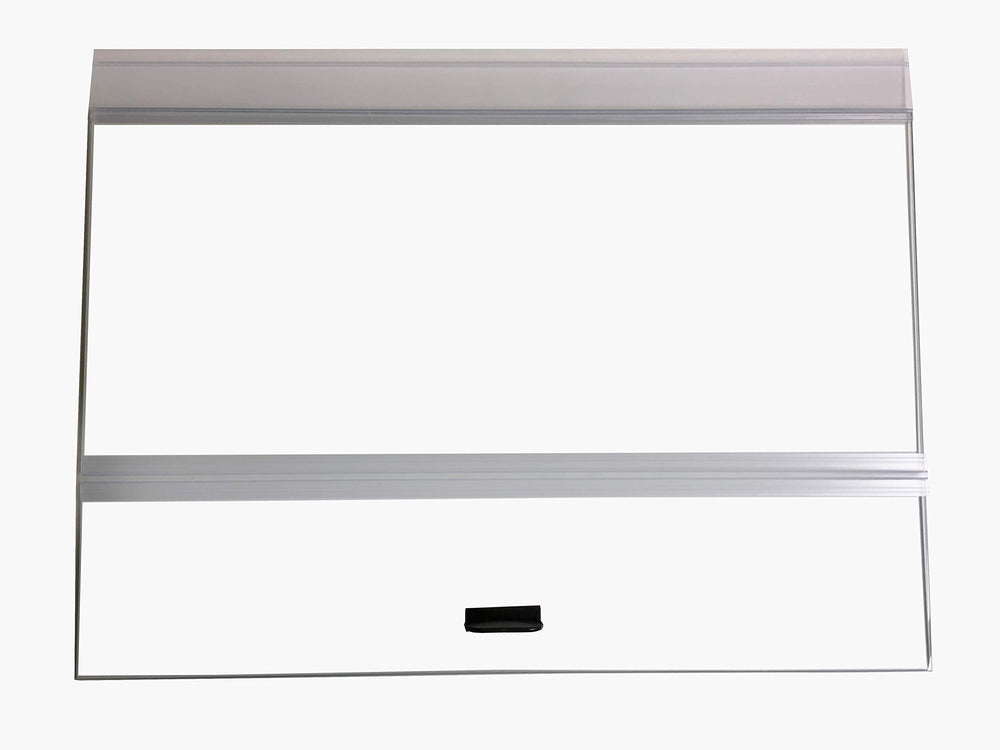 Cubierta de vidrio H2PRO, vista de la banda posterior, se puede recortar para filtro o tuberías