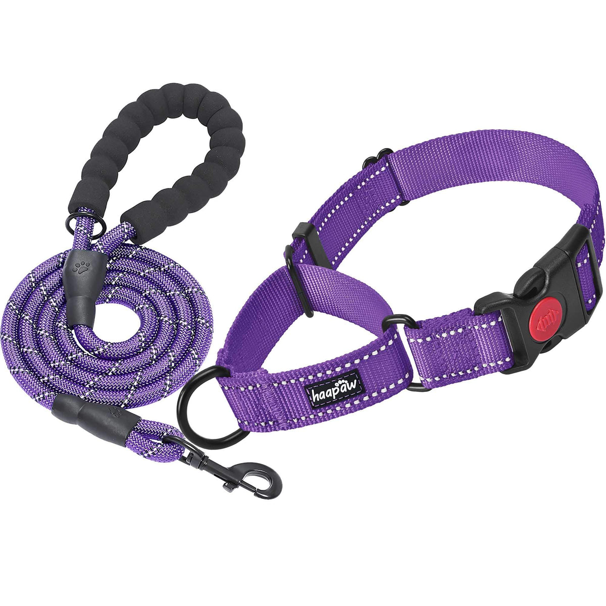 Collar martingale haapaw con ajuste rápido para paseo seguro