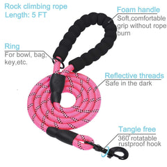 haapaw collar martingale nylon duradero resiste tirones diarios.