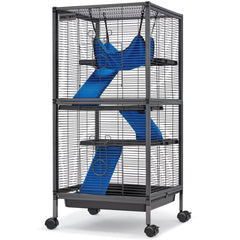 HABUTWAY jaula metálica 45''H con ruedas para moverla fácilmente.