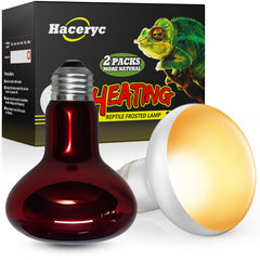 Lámpara Haceryc calor reptiles 100W: iluminación diurna para basking.