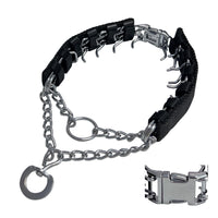 HAESINPA collar de adiestramiento con púas y cierre rápido para ajuste fácil
