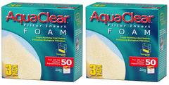 Inserciones de espuma AquaClear de Hagen para filtración mecánica y biológica en acuarios.