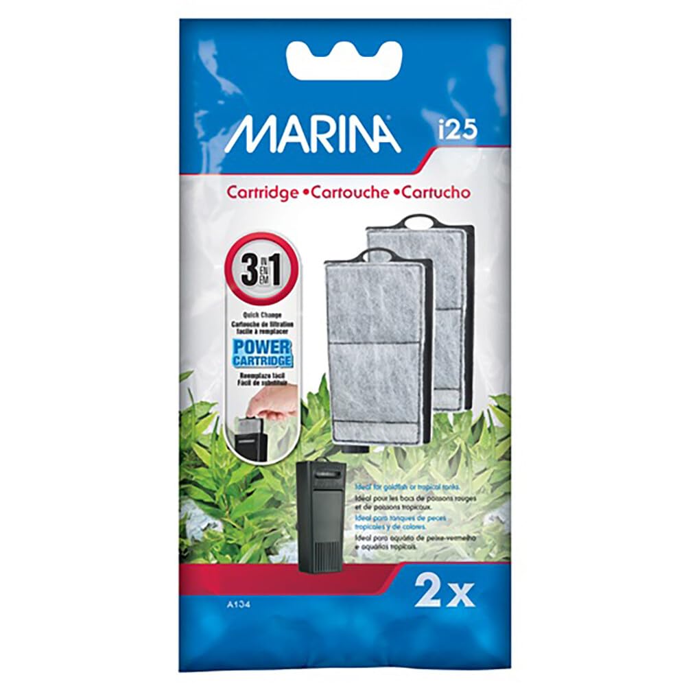 Muestra el diseño de flujo centrado para filtración eficaz del Marina I25.
