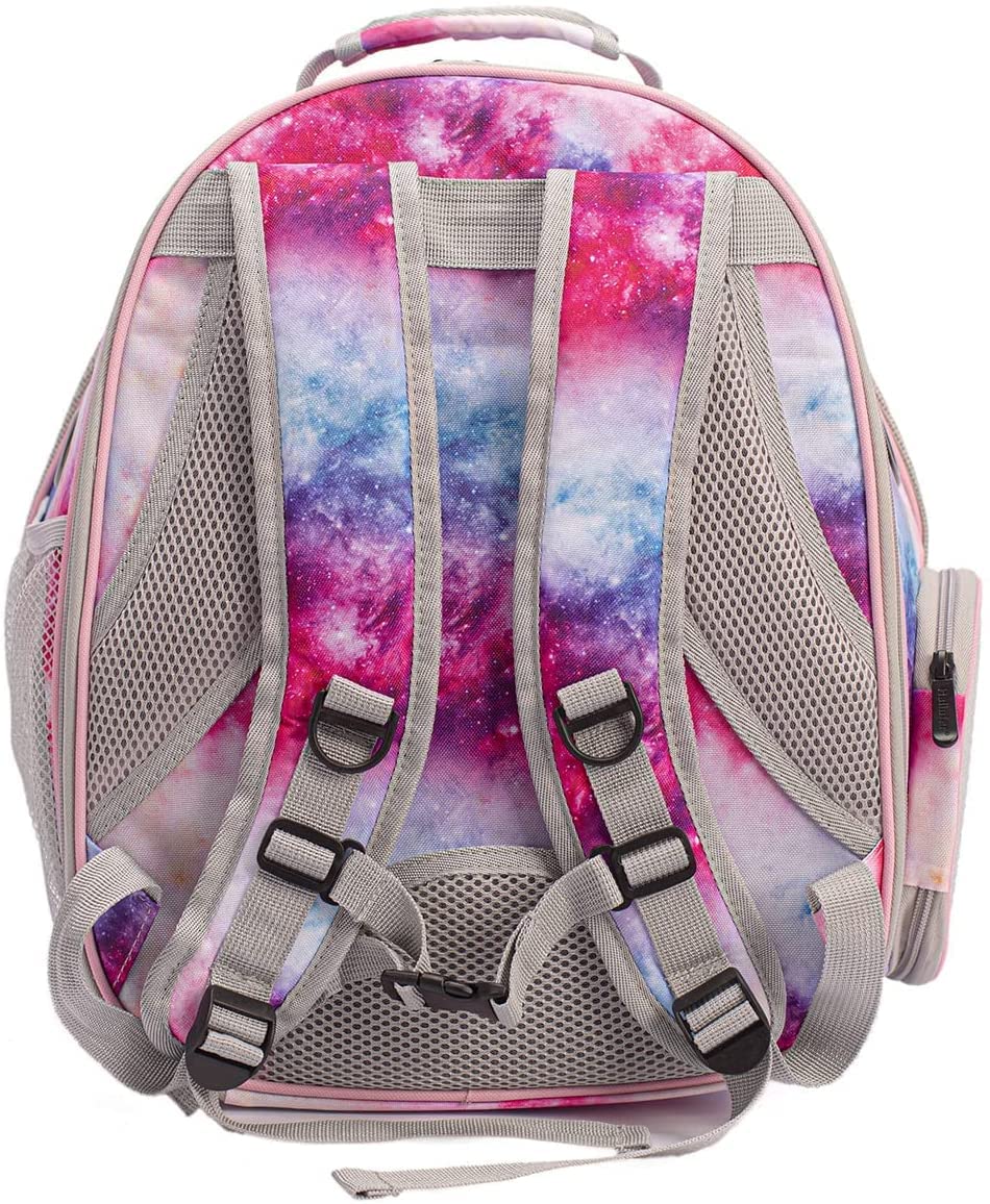 Halinfer Galaxy Rosa: tamaño adecuado para gatos 1–12 libras y mascotas pequeñas