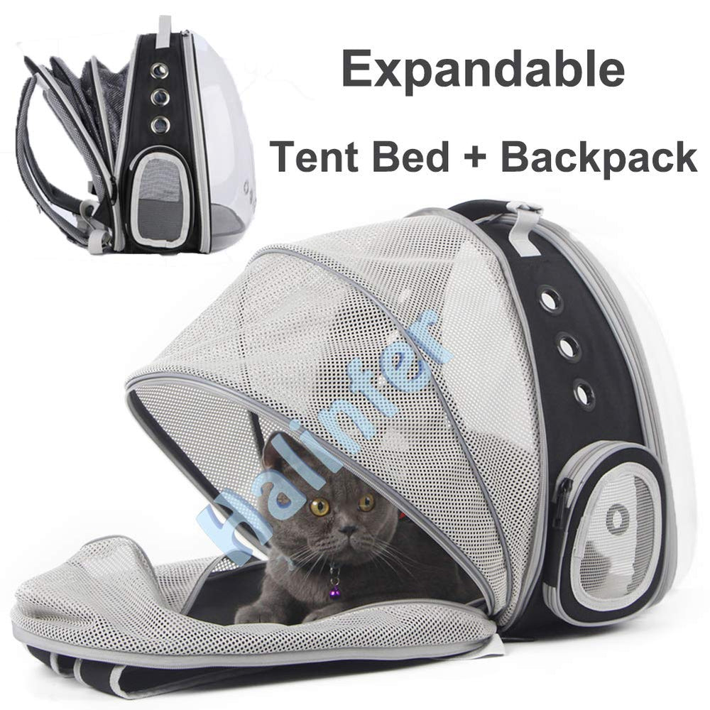 Halinfer Mochila gato con materiales ligeros y no tóxicos para seguridad.