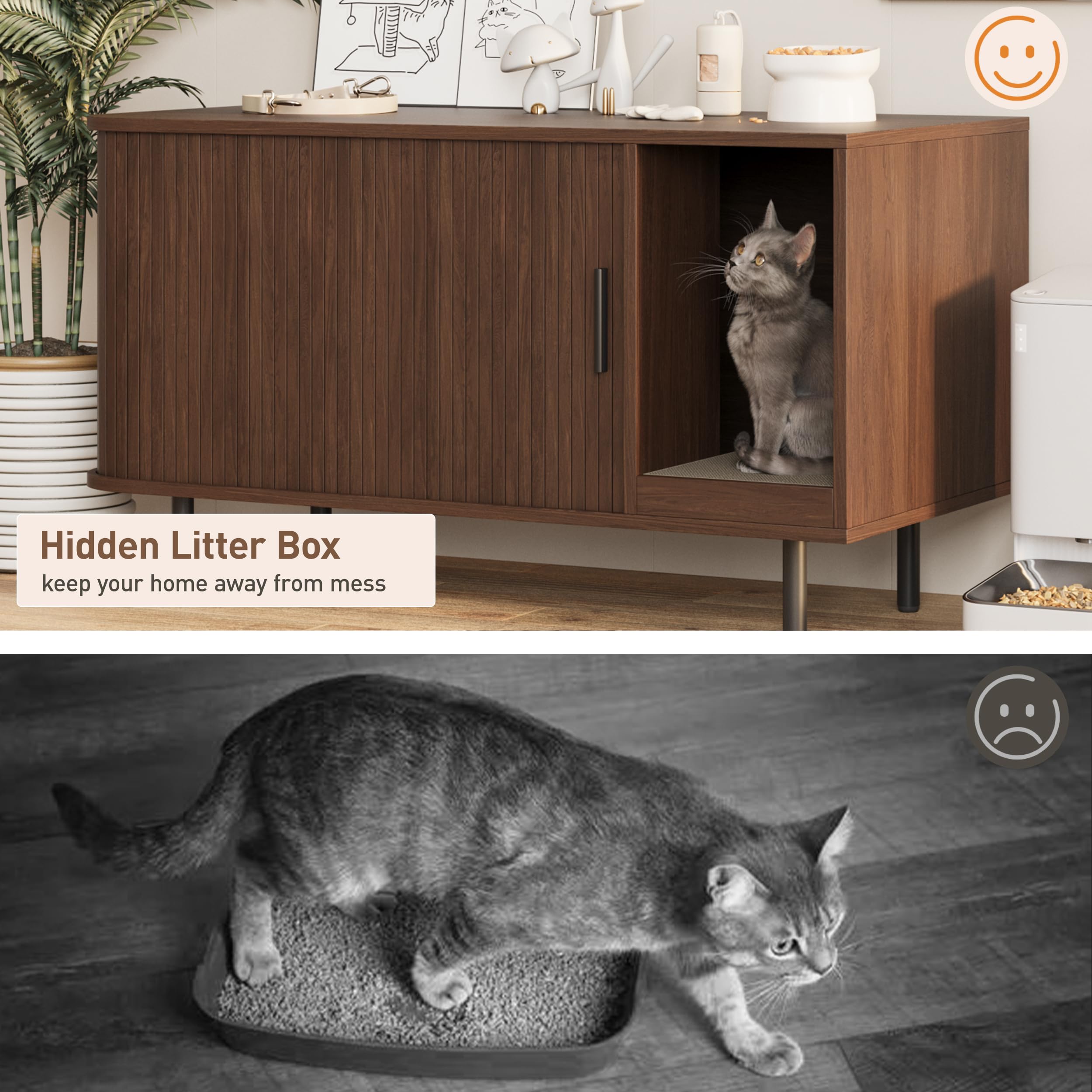Halitaa uso múltiple: mueble para TV o mesa auxiliar