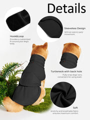 Haloumoning chaleco calma perro ajuste Velcro para un ajuste seguro