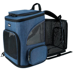 HALOVIE mochila para mascotas con malla de ventilación para aire fresco