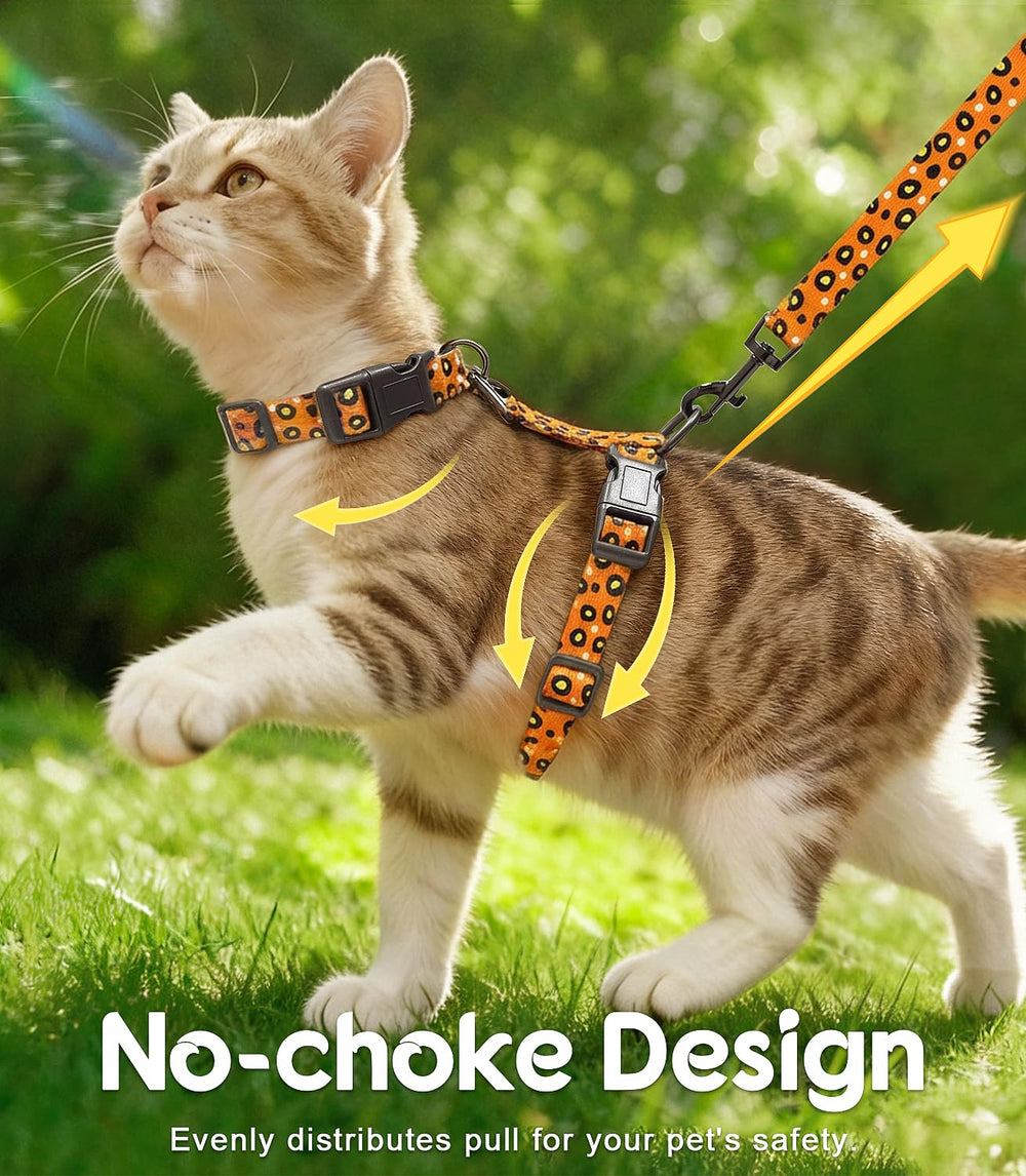 Arnés Halypet gato diseño 3-en-1 para mayor adaptabilidad