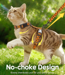Arnés Halypet gato diseño 3-en-1 para mayor adaptabilidad