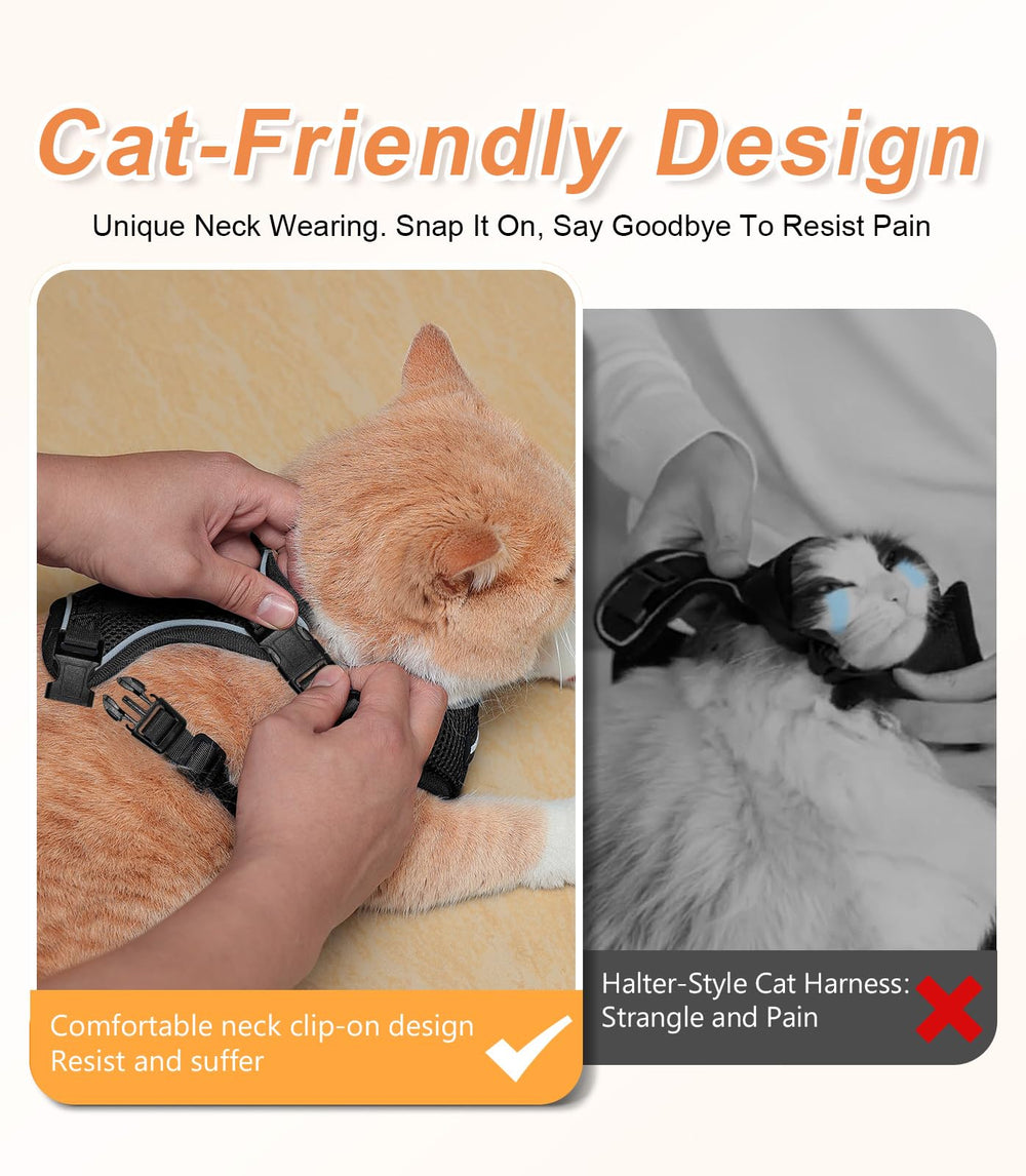 Halypet H200 Pro arnés ligero de 50 g para no molestar al gato