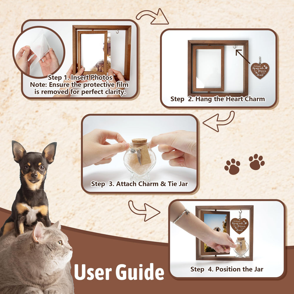 HAMUIERS regalo de simpatía para mascotas, ideal para consolar con recuerdo