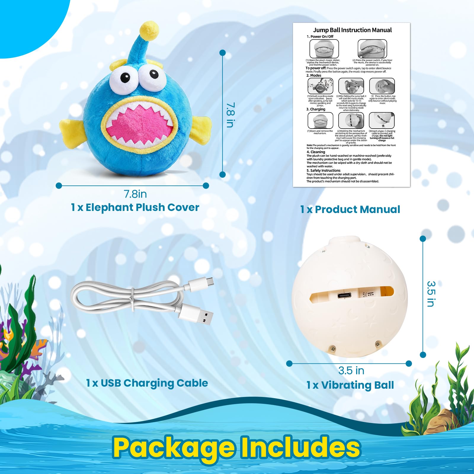 Hanarook Lanternfish, regalo ideal para perros activos.