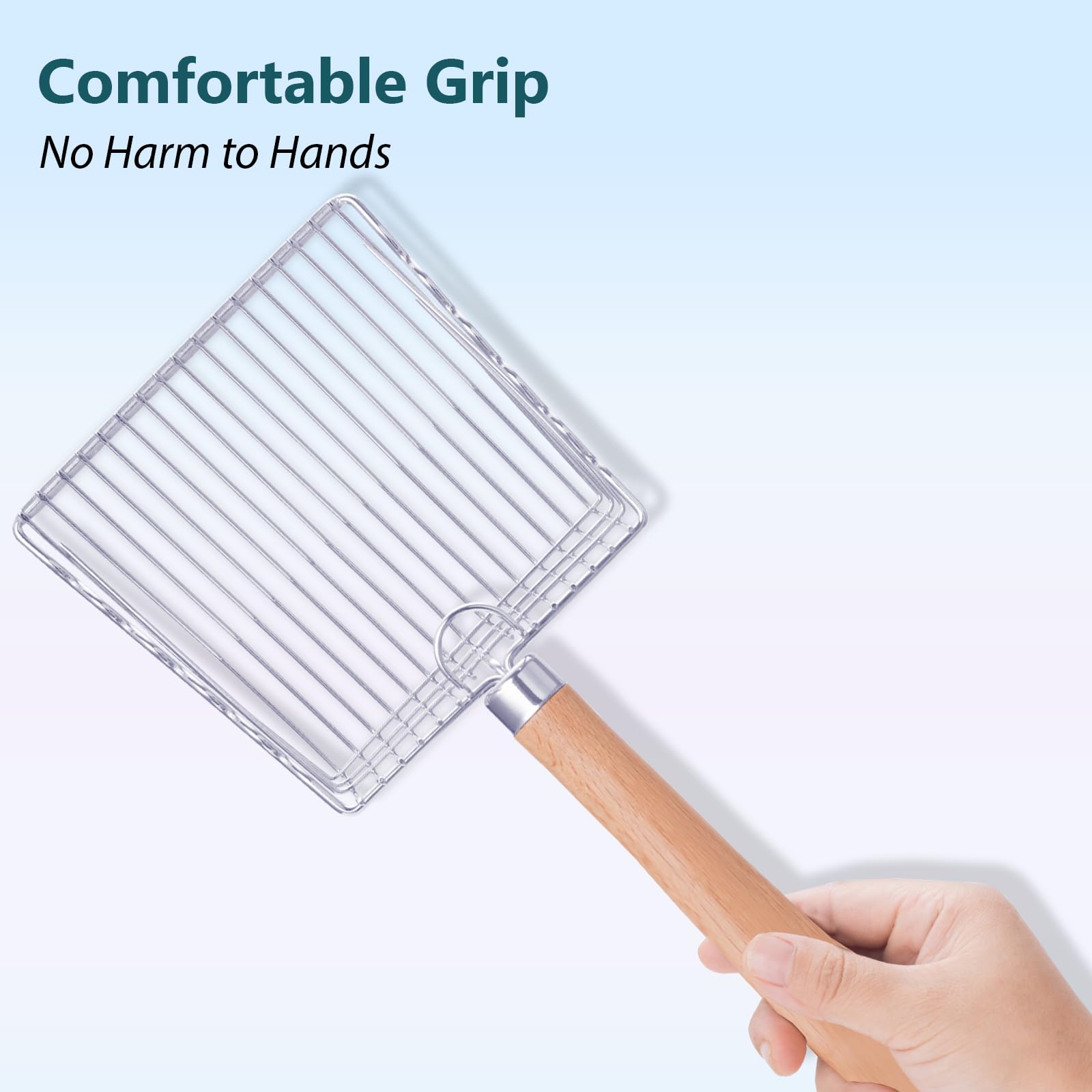 Handzee colador arenero fácil de enjuagar con agua y jabón