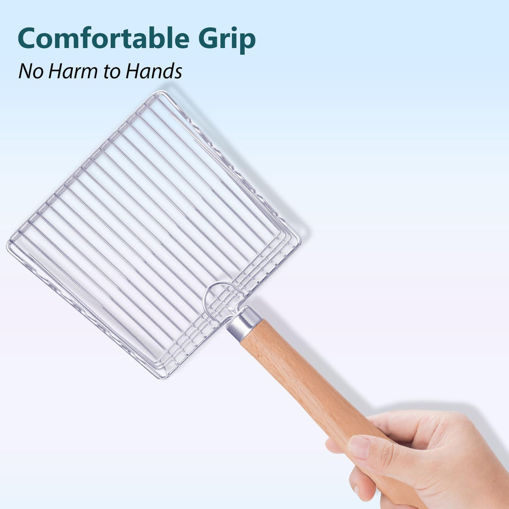 Handzee colador arenero fácil de enjuagar con agua y jabón