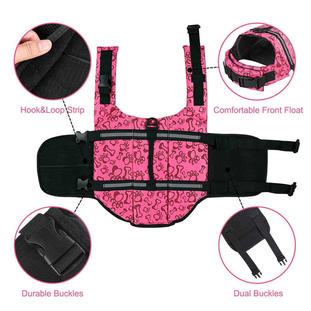 HAOCOO asa superior para sujetar al perro con seguridad.