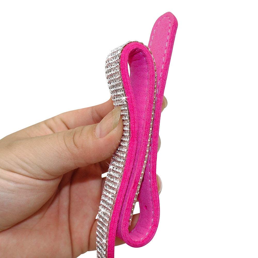 Conjunto Haoyueer collar y correa con cristales para ocasiones especiales.